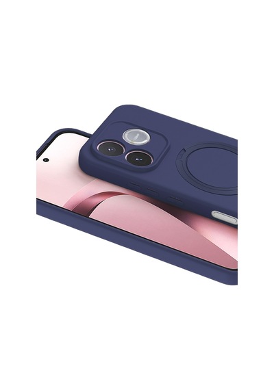 Uryport Huawei Honor 600 Lite Regal Magsafe Standlı Kapak - Lacivert