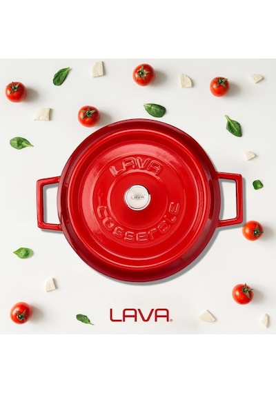 Lava Döküm Çok Amaçlı Tencere Yuvarlak, 24 Cm Genel