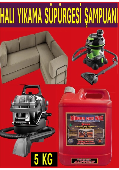 Rb Juz Halı - Koltuk Yıkama Süpürge Makinesi Şampuanı 5 Kg