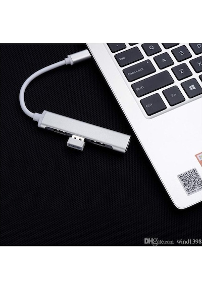 Type-C Usb 3.1 Den 4 Adet Usb 3.0 Hub Otg Çoğaltıcı Adaptörü C809