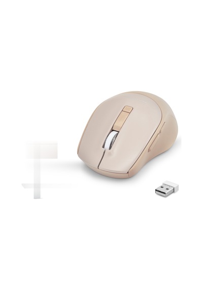 Kablosuz Mouse 600/1600 Dpi - Altın Hdx3408p