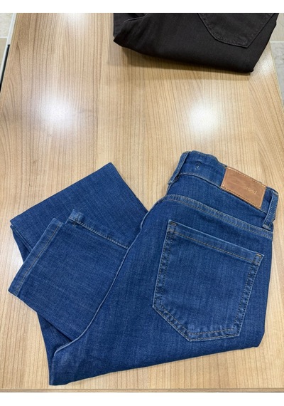 Desperado Enboy Likralı Dar Paça Tayt Bayan Kot Pantolon 409-27/32 Koyu Mavi