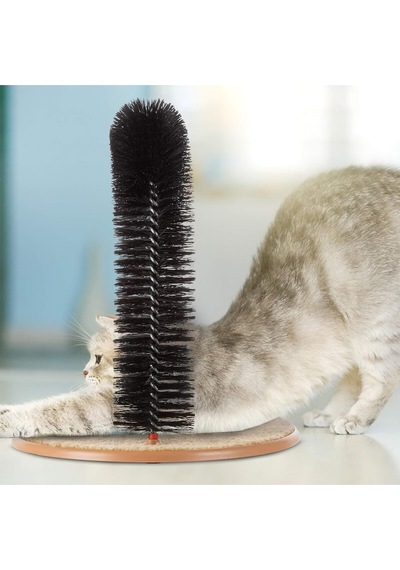 Kedi Masaj Yayı Ve Tımar Fırçası Kendi Kendini Kaşıma&tarama Oyuncağı Dökmeyi Azaltır