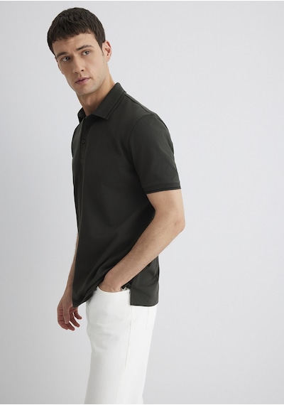 Mavi - Yeşil Polo Tişört 0612648-71587 Yeşil