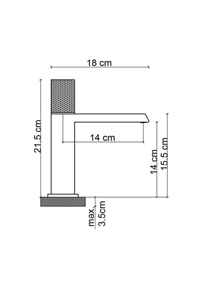 Fk-9115 Mat Siyah Lavabo Bataryası Renkli