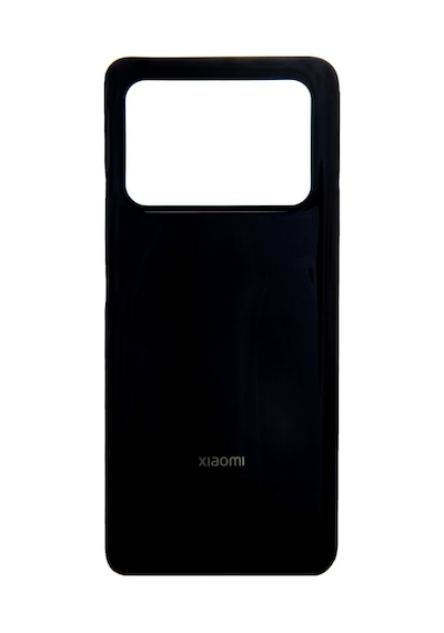 Xiaomi Mi 11 Ultra Siyah Arka Cam Batarya Pil Kapağı Telefon Arka Kapak
