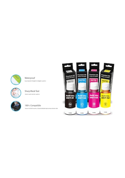 Hp Ink Tank 315 Mürekkep Seti Uyumlu
