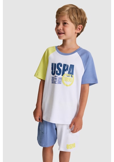 U.S. Polo Assn. Erkek Çocuk İndigo Tişört 50327037-vr028