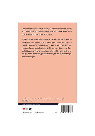 Güneşin Oğlu -  Jack London  - Can Yayınları