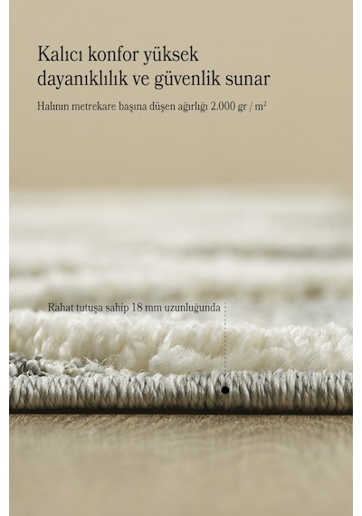 Modern Tasarım Boho Gri Halı Jüt Tabanlı Salon Oturma Odası Halısı Yumuşak Bukleli Yuvarlak Gri