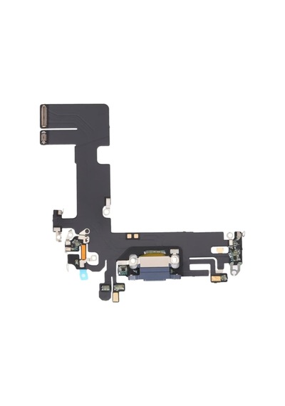 Apple Uyumlu iPhone 13 Şarj Soketli Film Flexi Bordu - Mavi Senalstore