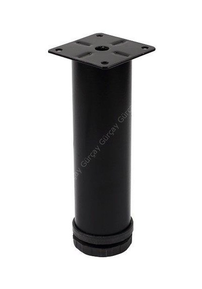 Metal Mobilya Ayağı 42mm Siyah