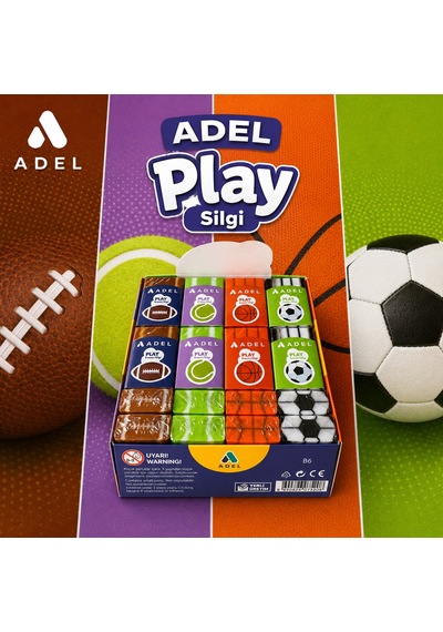 Adel Play Silgi 4 Adet