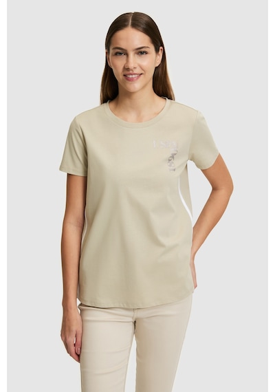 U.s. Polo Assn. Kadın Açık Haki Tişört 50323476-vr183 Acık Hakı