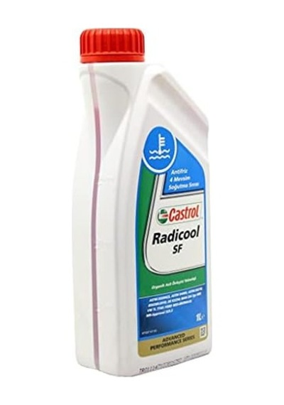 Castrol Radicool Sf 1 Lt Kırmızı Antifriz