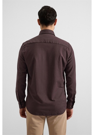 Süvari Koyu Kahve Regular Düğmeli Yaka Düz Cepsiz Casual Gömlek Gm2025300051-kh9 Koyu Kahve Süvari Koyu Kahve Regular Düğmeli Yaka Düz Cepsiz Casual Gömlek Gm2025300051-kh9 Koyu Kahve