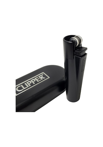 Clipper Metal Çakmak Siyah