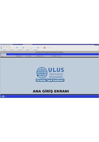 Kart Okutma Parmakizi Şifreli Personel Takip Sistemi