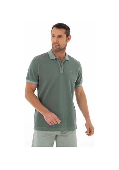 AR-MA Arma Erkek Regular Fit Parça Boyama Polo Yaka T-shirt 001