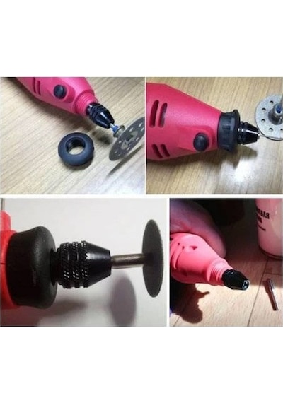 5298 Hobi Gravür Makinaları için Otomatik Mini Mandren 8 MM