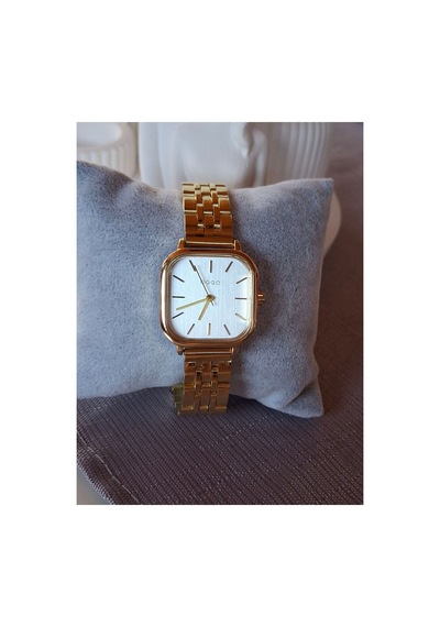Bronz Kadın Kol Saati Çelik Kasa Rose Gold