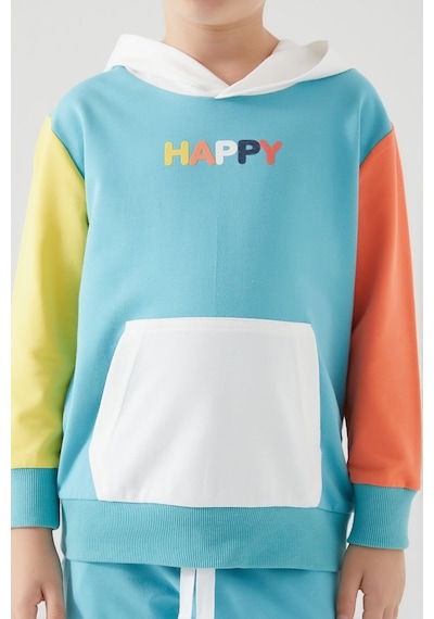 Rolypoly Happy Turkuaz Erkek Çocuk Bermuda Takım 5274-33264 Cam Göbeği
