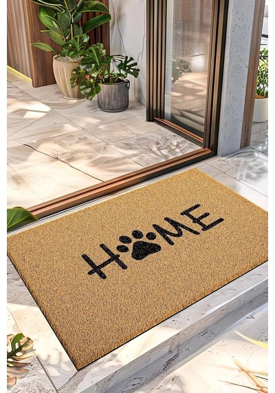 Tr Paspas Dekoratif Home Pati Desenli Kapı Önü Paspası Koko 40 X 60 Cm Diğer