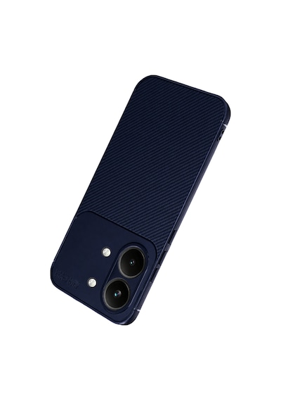 Xiaomi Poco X8 Pro Max Uyumlu Auto Focus Karbon Kapak - Lacivert