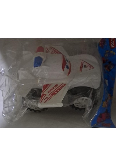 Öz Bayraktar - 21 Cm Kanatlı Plastik Araba 1 Adet Fiyatıdır
