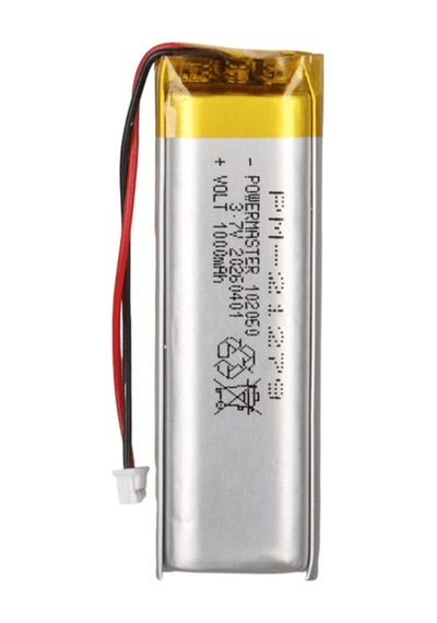 Powermaster Pm-21279 3.7v 1000mah 102060 3.5mm Soketli Lityum Polimer Li-po Batarya Şarj Edilebilir Pil