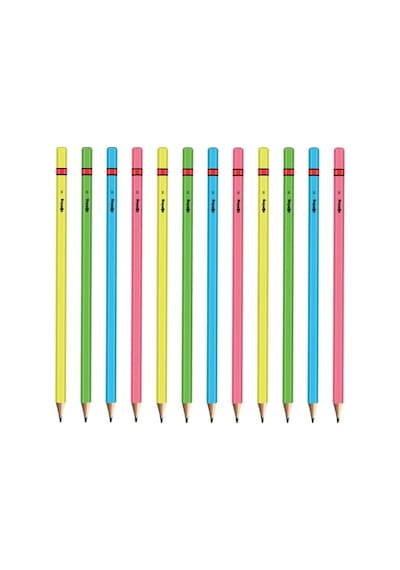 Rotring Neon Renklerde Kurşun Kalem 12'li Paket