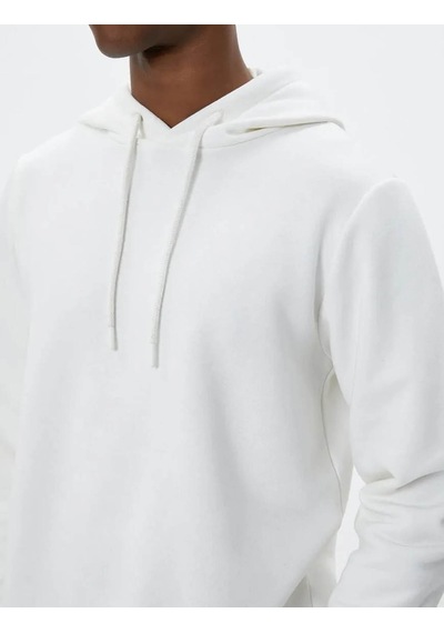 Koton Erkek Sweatshirt Ekru 4wam70023mk 24ky59000028 Y5915 Ekru