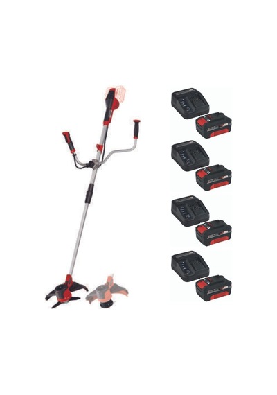 Agillo 36v Akülü Tırpan Çim Biçme Makinesi 4x4.0ah