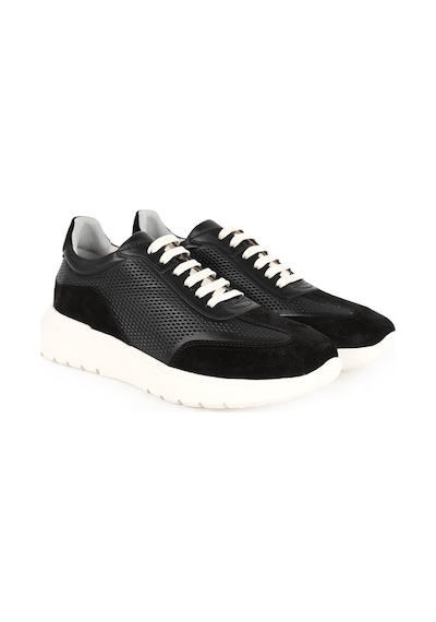Libero Erkek Sneaker Hakiki Deri Süet Detaylı Hafif Eva Taban Rahat Günlük Yürüyüş Ayakkabısı Lz5521 Siyah Libero Erkek Sneaker Hakiki Deri Süet Detaylı Hafif Eva Taban Rahat Günlük Yürüyüş Ayakkabısı Lz5521 Siyah