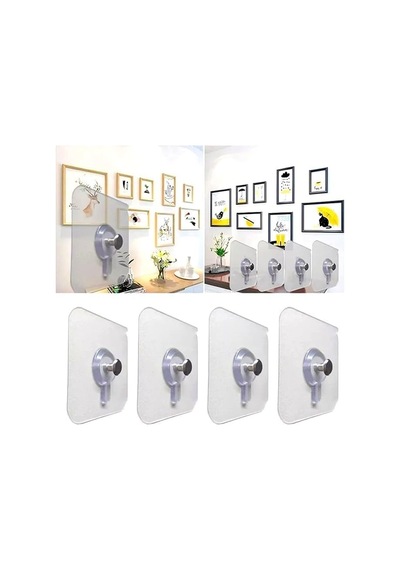 Orret Home 4 Adet Yapışkanlı Duvara Monte Vida Kancaları, İz Bırakmayan Asma Çivi Kancaları Tutucular Vidalar, Banyo Mutfak Oturma Odası İçin Dekoratif Tablolar Asmak İçin Şeffaf Vida Duvar Çivisi 12 Izgara Orret Home 4 Adet Yapışkanlı Duvara Monte Vida Kancaları, İz Bırakmayan Asma Çivi Kancaları Tutucular Vidalar, Banyo Mutfak Oturma Odası İçin Dekoratif Tablolar Asmak İçin Şeffaf Vida Duvar Çivisi 12 Izgara