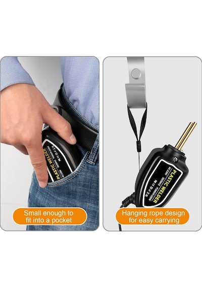 Valkyrie 100w Çantalı 600 Uçlu Plastik Kaynak Makinesi Araba Tampon Led Işıklı Xcer-110