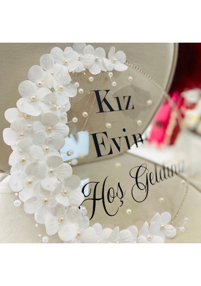 Kız Evine Hoşgeldiniz Kapı Süsü