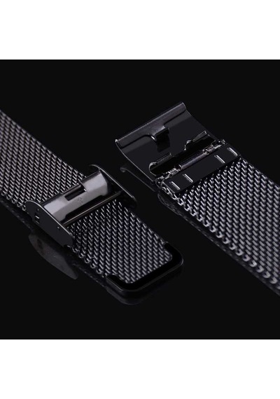 Xiaomi Mi Band 4 Mi Band 3 Kaliteli Metal Hasır Kordon Kayış