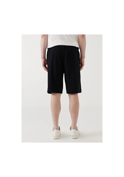 Lc Waikiki Xsıde Rahat Kalıp Erkek Bermuda Şort New Black