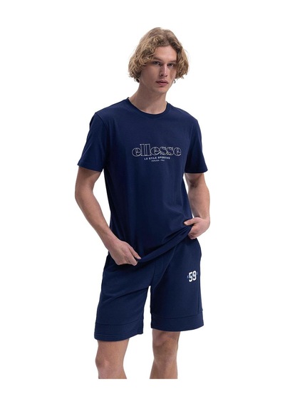 Ellesse Erkek T-shirt - Em451-10249 Navy