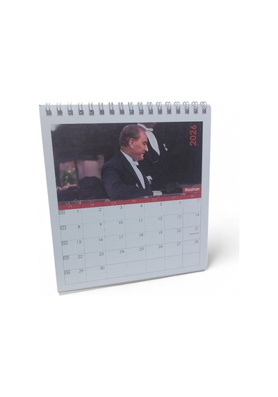 2026-kare Masa Takvimi - Atatürk