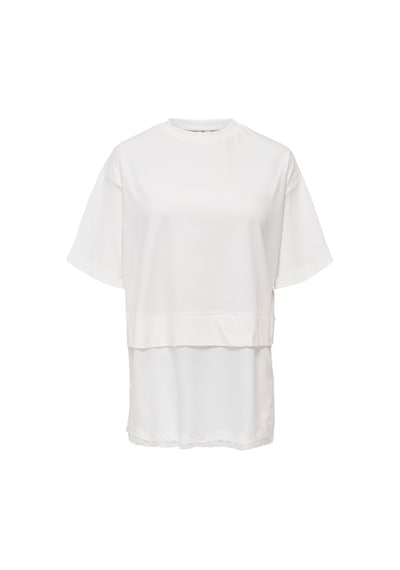Only Onlmexa Pamuklu Regular Fit Dantel Detaylı T Shirt Bayan T Shirt 15382176 Ekru