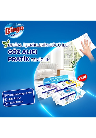 Yüzey Temizlik Havlusu Large Beyaz Sabun 96x12 1152 Yaprak Diğer