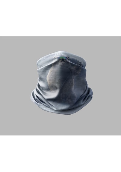 Buffalo Kayak & Dağ Tasarımlı Motorcu Çok Amaçlı Outdoor Boyunluk Unisex Bandana Siyah