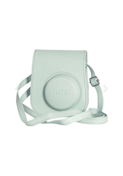 Fujifilm Instax Mini 12 Yeşil Deri Çanta