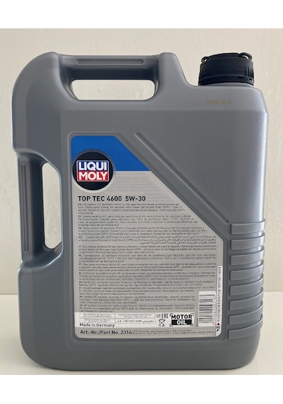 Liqui Moly Top Tec 4600 Motor Yağı 5 L