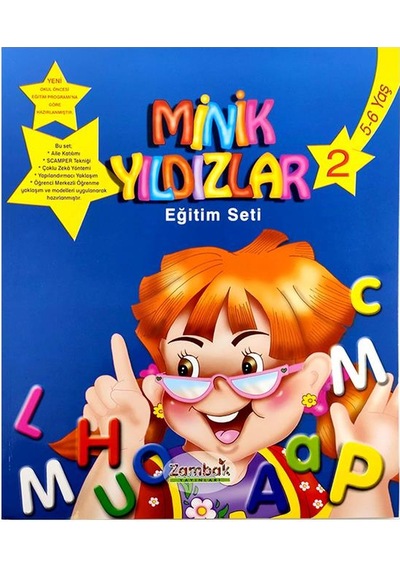 5-6 Yaş Minik Yıldızlar Okul Öncesi Eğitim Seti