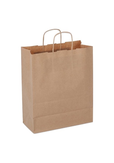 32x41x12 Kraft Saplı Kağıt Çanta 25 Adet