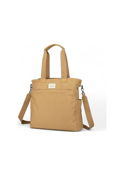 Smart Bags Kanvas Camel Kadın Omuz Çantası Smb1309 001