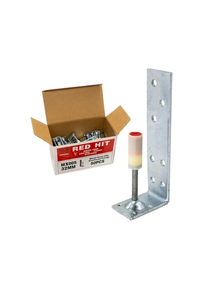 Red Hit Mx005 L Köşebentli Barutlu Çivi 50 Li Paket